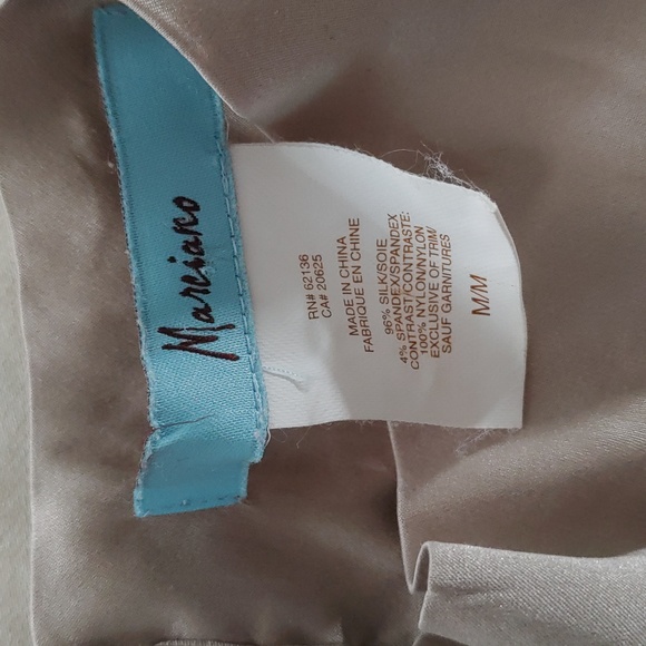 Women's Marciano Sleeveless Silk Top - Picture 5 of 8